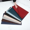 Zhaobao IKEA Nordic style household square leather placemats, water filter MATS, hotel and restaurant Western placemats, European oil-proof and heat-insulating table MATS, creative plate MATS details Picture